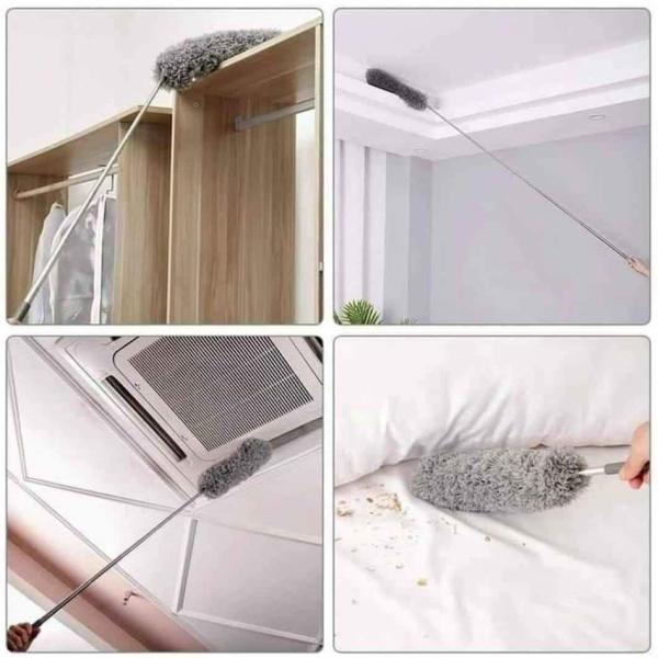 ( 3 pis ) Extra Long Microfiber Dusting Brush