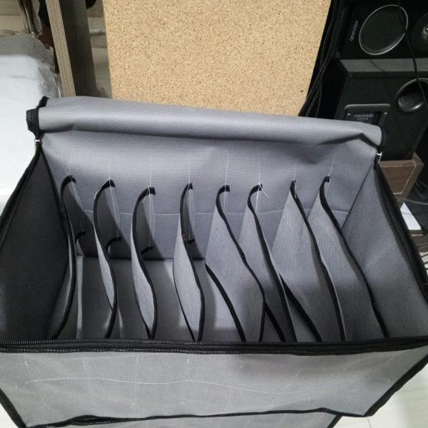 ( ৪ পিস ) Transparent Cloth Organizer Box