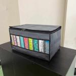 ( ৪ পিস ) Transparent Cloth Organizer Box