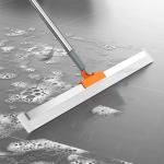 Magic Broom Floor Wiper (Long Handle 180 Degree Rotatable)